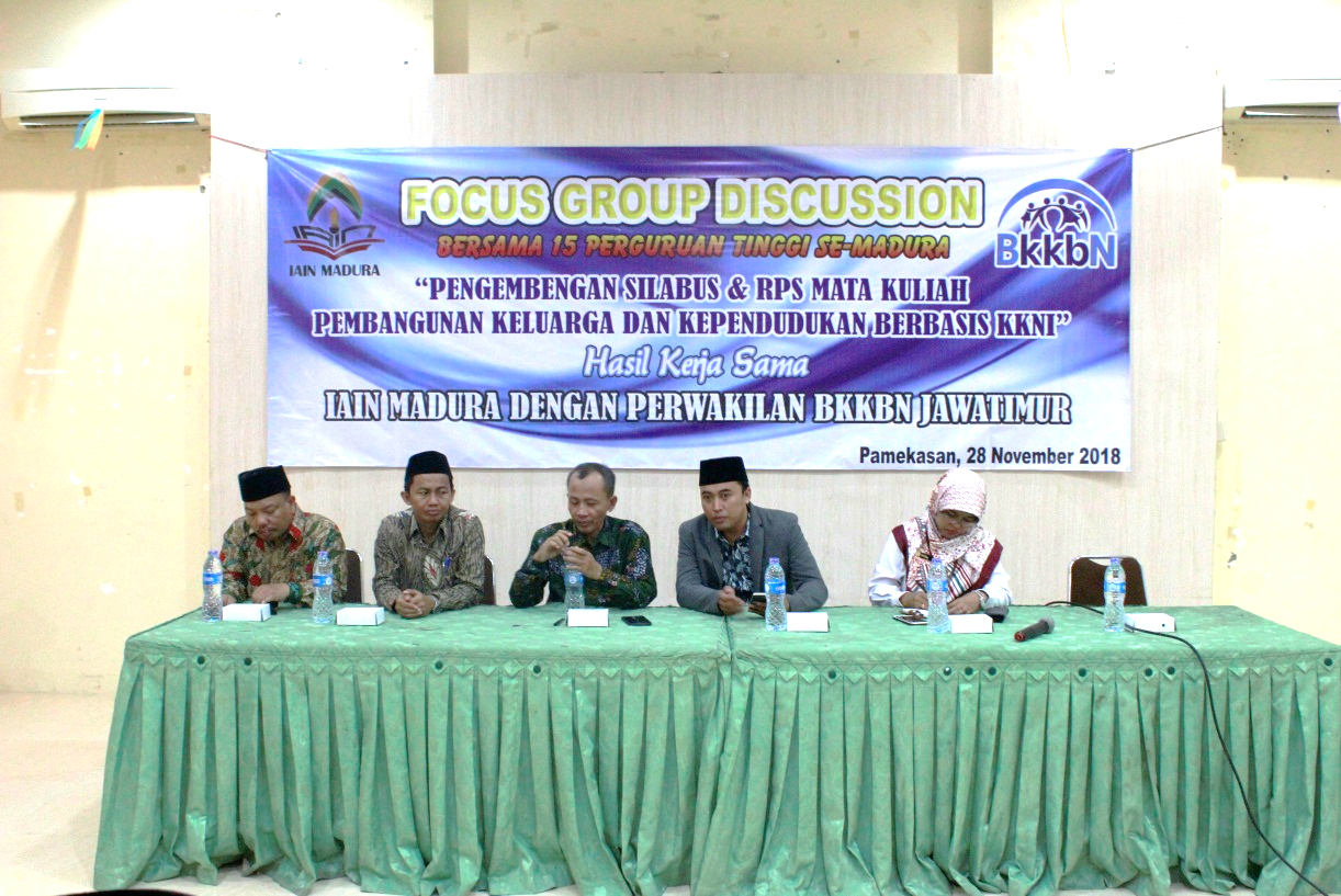 IAIN MADURA sudah menjalin hubungan dengan BKKBN