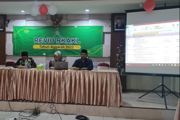 Kaprodi BKPI Hadiri kegiatan Reviu RKAKL Tahun 2023