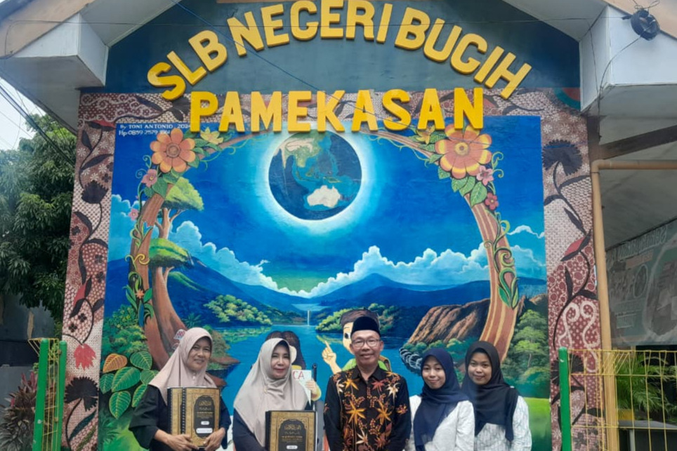 WADEK 3 FTIK UIN MADURA SCHOOL-VISIT  KOLABORASI EMPATIK DENGAN PENYANDANG DISABILITAS